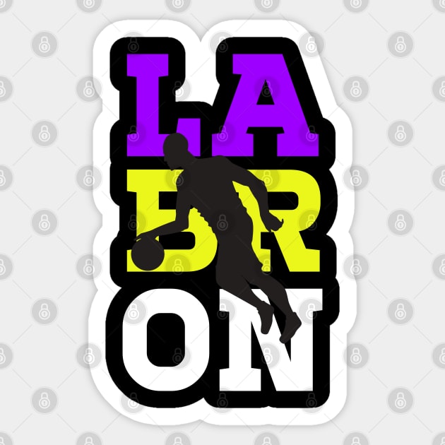 tees geek LABRON Basketball Sticker by rayanammmar